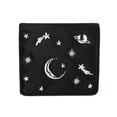 thumbnail image 1 of Women Wallet Velvet Studded Moon Star Card Purse Bifold Wallet Clutch Wallet, 1 of 9