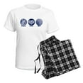 thumbnail image 4 of CafePress - Peace Love Golf Women's Light Pajamas - Women's Short Sleeve Print T-Shirt and Pants Light Cotton Pajama Set, 4 of 7