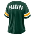 thumbnail image 3 of Women's Fanatics Green Green Bay Packers Redzone Curl Route T-Shirt, 3 of 3