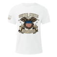 thumbnail image 5 of American Flag Shirt Men American Flag USA 4th of July Men Women Boys Girls T-Shirt (White,XL), 5 of 5