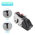 thumbnail image 4 of Motor de actuador de cerradura de puerta eléctrica frontal izquierdo de repuesto Unique Bargains para Chrysler PT Cruiser 2001 No.5027077AB Negro, 4 of 7