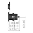 thumbnail image 4 of Pactrade Marine 2 Port USB Car Charger with Voltmeter, 4 of 4