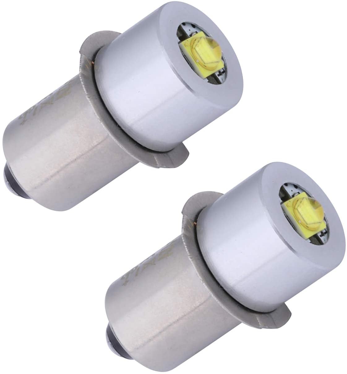 Warm/White LED Bulb 1W P13.5S PR2 LED Conversion Kit Bulbs for FlashligES 