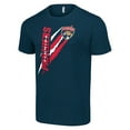 thumbnail image 2 of Men's Starter  Navy Florida Panthers Color Scratch T-Shirt, 2 of 3