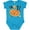 Turquoise, variant on Inktastic I'm One Pizza Birthday Party Boys or Girls Baby Bodysuit