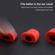 thumbnail image 3 of Bearachild 6 pares de almohadillas para los oídos, almohadillas elásticas para los oídos de espuma con reducción de ruido, tapones para los Cables de audio/vídeo Rojo, 3 of 6