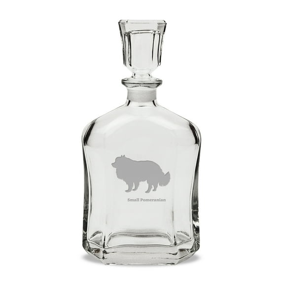 Small Pomeranian 23.75 oz Classic Whiskey Decanter