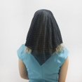 thumbnail image 3 of Bufandas de gasa para mujer, diadema con encaje, longitud media, alta gama, tacto vintage, fotografía, bufanda para mujer, 3 of 4