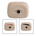 thumbnail image 1 of Modelo de silicona, práctica de maquillaje, , accesorio suave, para entrenar a principiantes, portátil , Marrón Izquierda Yinane Portátil, 1 of 8