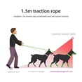 thumbnail image 3 of Conjunto de arnés y collar ajustable sin collar reflectante para perros pequeños, 3 of 3
