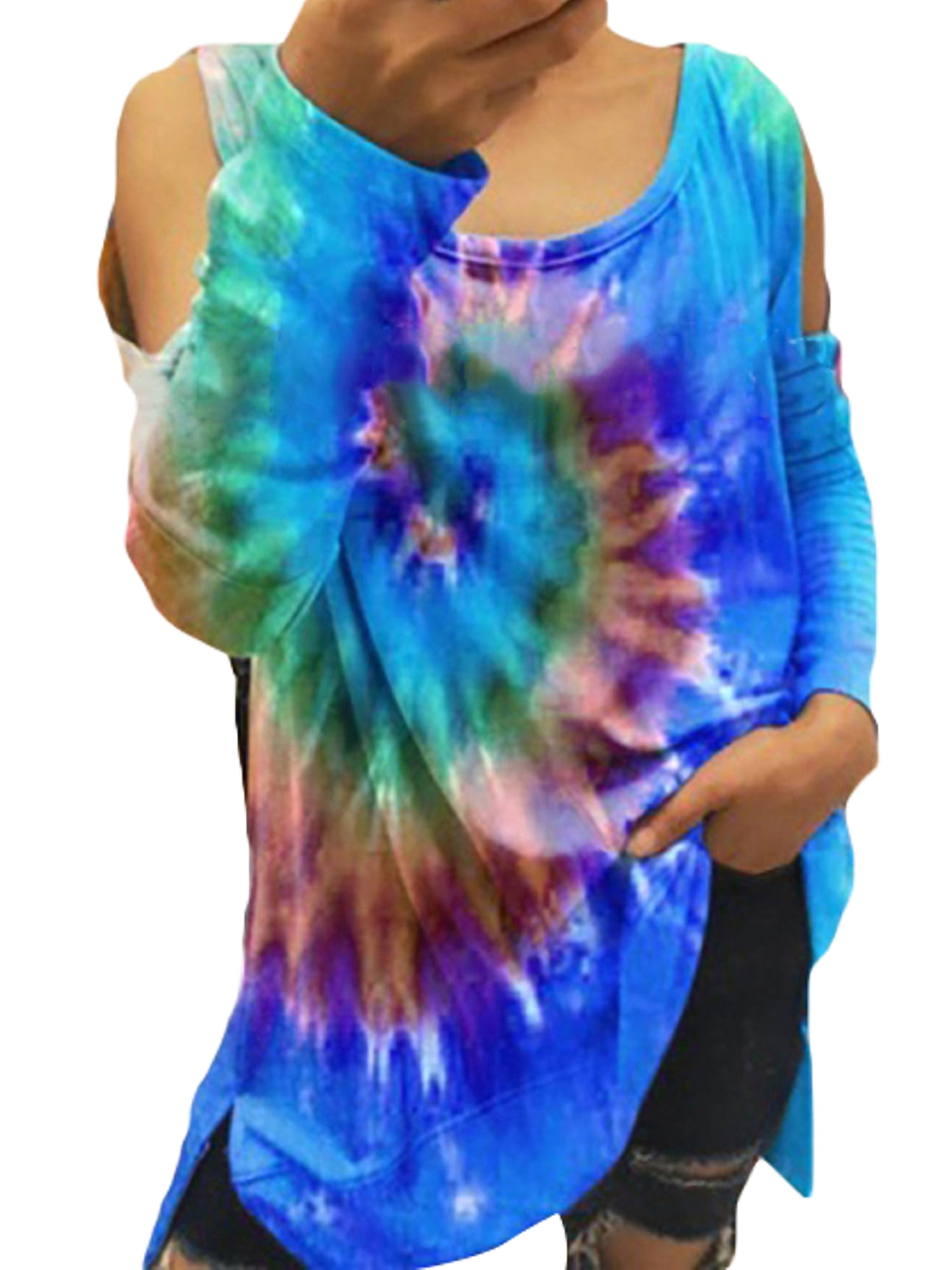 plus size tie dye t shirts
