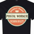 thumbnail image 4 of Inktastic Postal Worker Funny Idea T-Shirt, 4 of 5