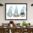 thumbnail image 3 of Cuadros Decorativos Pintura de diamantes 5D DIY Gnome Full Round Drill Rhinestone Kit (A939) Likrtyny embutido en tela, 3 of 6