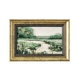 thumbnail image 5 of Beautiful Classic Landscape Wall Art Set of 3, Vintage Framed Wall Décor, Gold Brushed Multi-Size Frames, Farmhouse Landscape Art for Living Room, Office, Entry, 5 of 14