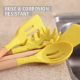 thumbnail image 4 of Juego de utensilios de cocina Hecef 32 piezas Silicona resistente al calor sin BPA, 4 of 12