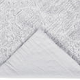 thumbnail image 3 of Better Trends 21"x 27" Standard Pillow Sham 100% Cotton Pillow Cover Medallion Design Machine Washable (White) Ashton Collection, 3 of 5
