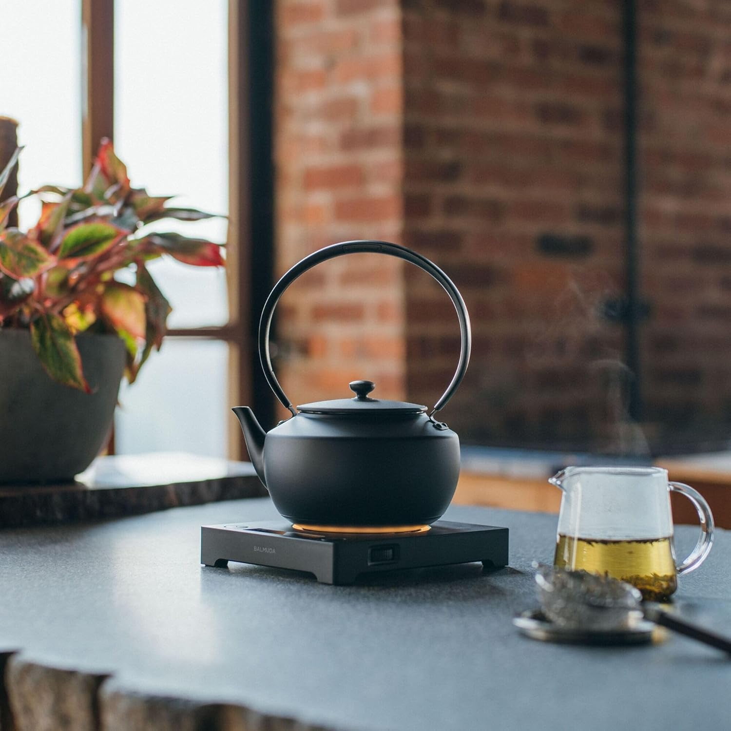 BALMUDA MoonKettle | Electric Kettle with Temp Control (122°F