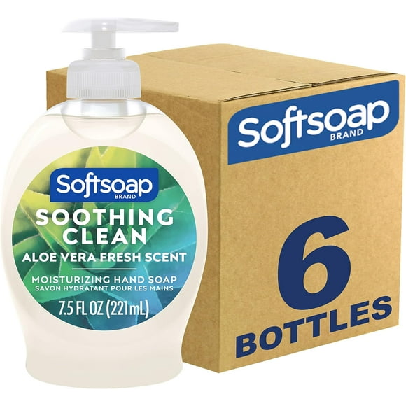 Aloe Multi - 221 ml (Pack of 6) - Hand Soap Pump