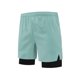 thumbnail image 2 of pstuiky Pantalones cortos para hombre, Pantalones cortos deportivos de playa de doble capa, informales, de secado rápido, de color liso, para hombre Pantalones cortos deportivos para hombre, 2 of 4