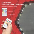 thumbnail image 4 of Soozier Mini-Trampoline Intérieur de 45 Pouces, avec Lumière DEL et Poignée Ajustable, Rouge, 4 of 10