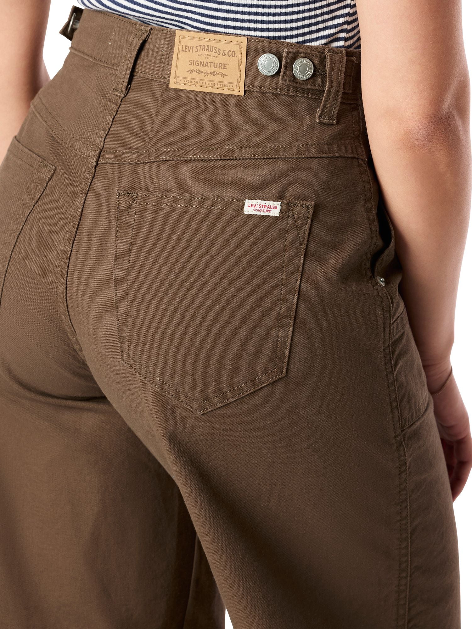 Levi Strauss Signature Women's and Women's Plus Vintage Cinch Loose Cargo Pants