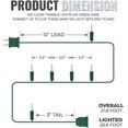 thumbnail image 2 of Luces navideñas blancas US Plug-100 Luces Zhivalor  CJWUS-6400, 2 of 5