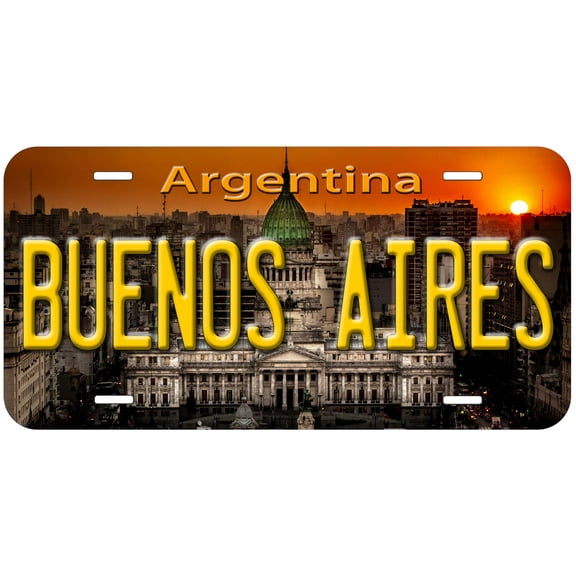 Buenos Aires TAG02 Argentina  Novelty Car License Plate