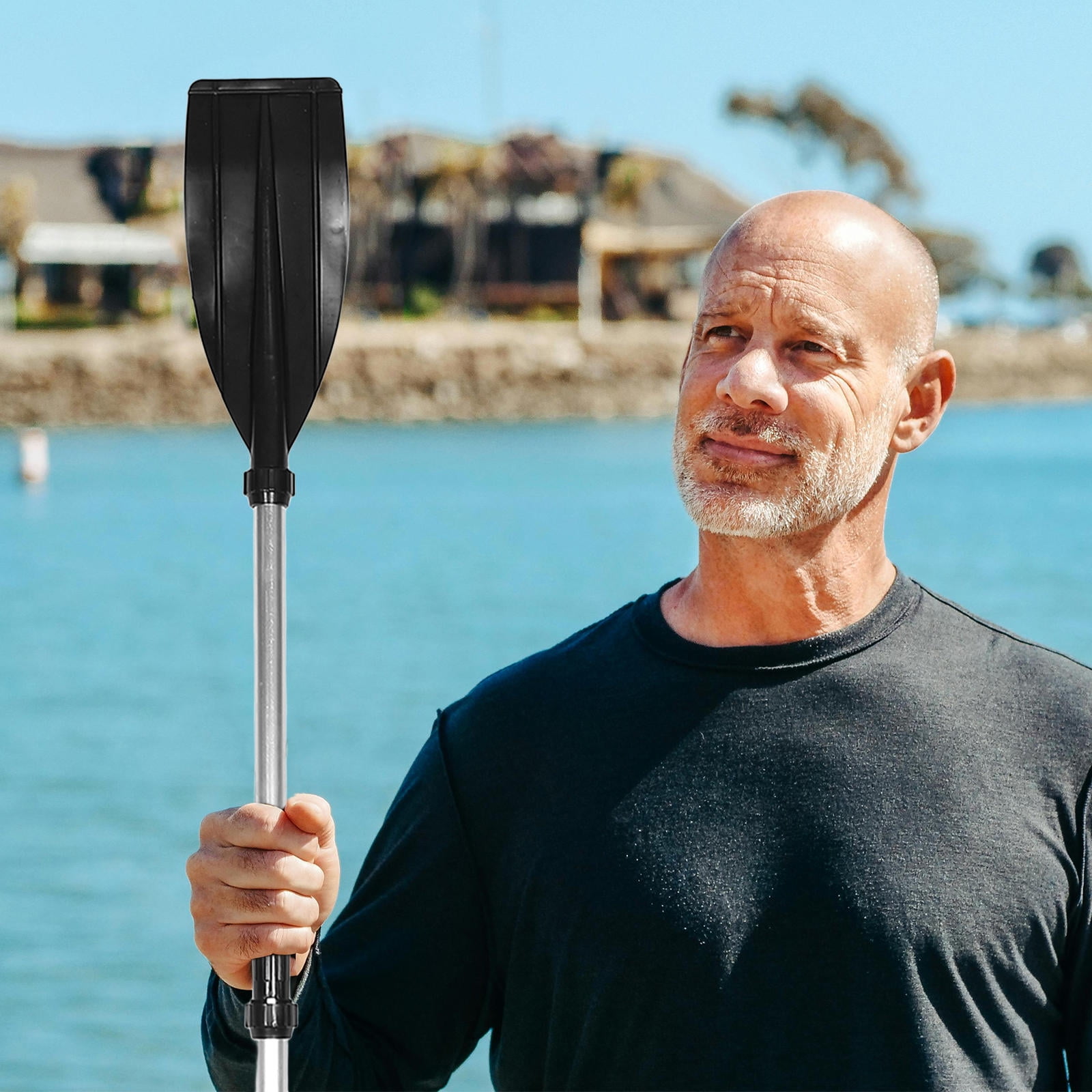 SEWCHICS Canoe Paddles Detachable Aluminum Alloy 1 Inflatable Boats Boating