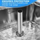 thumbnail image 4 of 2 Pcs Bar Sink Overflow Pipe 7.48 Inches Sink Strainer Pipe Sink Drain Tube for Holes Pipe Stopper Bathroom Pipes, 4 of 5