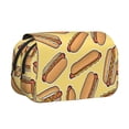 thumbnail image 1 of Easygdp Hot Dogs para Estuche de Lápices con Tapa Flip, Suministros de Oficina y Universidad para Adolescentes y Adultos, 1 of 7