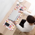thumbnail image 3 of Long Mouse Pads for Desk,Colorful Princess Castle Carriage Desk Mats on Top Of Desks, Desk Mouse Pad Extra Large with 3mm Non-Slip Base and Stitched Edge for Gaming,Work,Home 31.5"x11.8", 3 of 5