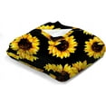 thumbnail image 2 of Sunflower Throw Blanket for Couch Sofa Bed Office Travel Camping,Soft Warm Blanket Gifts for Women Men Kids Blankets 30x40inch, 2 of 6
