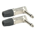 thumbnail image 2 of Plug,2Pcs Audio Plug 6.35mm Audio Connector Audio Jack Plug Luxury Finish, 2 of 14