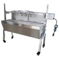 thumbnail image 3 of 46" Rotisserie Barbecue Grill Charcoal BBQ Roaster Electric Grill Outdoor Barbecue Tools 110V, 3 of 16