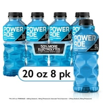 POWERADE Mountain Berry Blast Electrolyte Sports Drink, 20 fl oz, 8 Pack Bottles