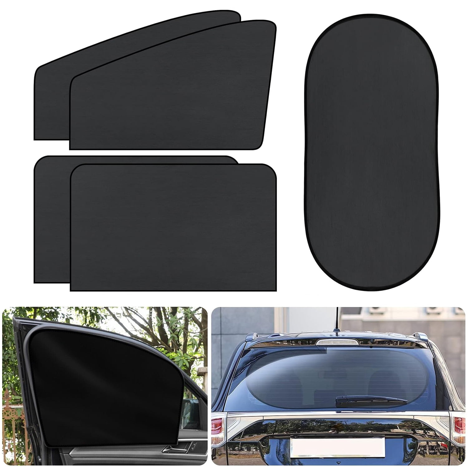 Yahenda Magnet-Fliegengitter Für Autofenster – 47x33 Zoll, UV-Schutz, Atmungsaktiv | Für Van, SUV & Camping