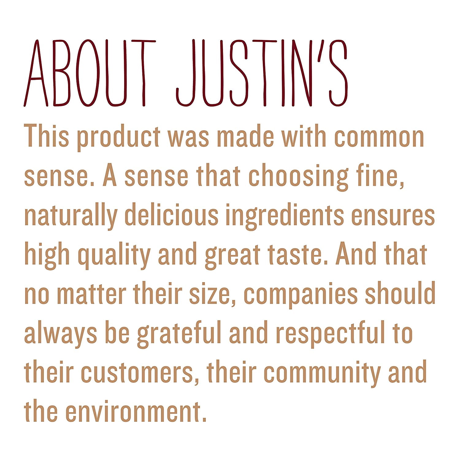 Justin's - Almbtr Dark Chocolate Espresso - Case Of 6-4.2 Oz