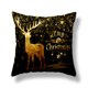 thumbnail image 1 of Fundas de almohadas navideñas Fundas de almohadas navideñas, Adornos navideños, Fundas decorativas de almohadas navideñas, Fundas de almohadas de vacaciones de invierno con ciervos de Papá Noel kaili Sencillez, 1 of 2