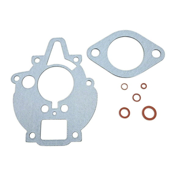 Carburetor Gasket Kit Fits John Deere 3010 3020 4000 4010 4020 Massey Ferguson 1100 Minneapolis Moline G940 Oliver 1800 1850 1855 Tractors (For Zenith carburetors) AR13033