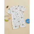 thumbnail image 5 of BemeyourBBs Toddler Baby Boy Girl One Piece Swimsuit Newborn Whale Turtle Swimsuits UPF 50+ Rash Guard Zipper Swimwear Short Sleeve Summer Beach Bathing Suit, 5 of 9