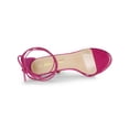 thumbnail image 4 of BLISSFUL STEP Women's Sandals Dress Shoes Stiletto Heels Clear Strap Lace up Sandals, 4 of 7