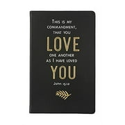 LOVE YOU Leather-like 5one-half inchx8one-half inch Journal by Eccolo trade Christian Bible Collection