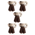 thumbnail image 2 of Minnieouse Pantalones cortos de verano para mujer, para niñas, banquetes, senderismo, cintura alta, pantalones holgados, estilo informal, ropa de Type2 NO2, 2 of 6