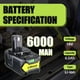 thumbnail image 2 of Batería de Repuesto VINIDA 18V 6.0Ah para Herramientas Ryobi 18V, 2 of 7
