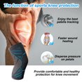 thumbnail image 4 of Manchon de compression pour Genou, Douleur au Genou, Course, Musculation, Arthrite, Ostéoarthrite, 4 of 5