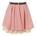 thumbnail image 2 of Richie House Girls' Skirt with Ivory Lace Hem and Pearl Accents RH0885, 2 of 2