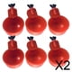 thumbnail image 1 of 2xPack De 6 Tazones De Agua Automáticos Para Pollos Mejoran La Eficiencia De Reproducción Rojo 2 piezas, 1 of 2