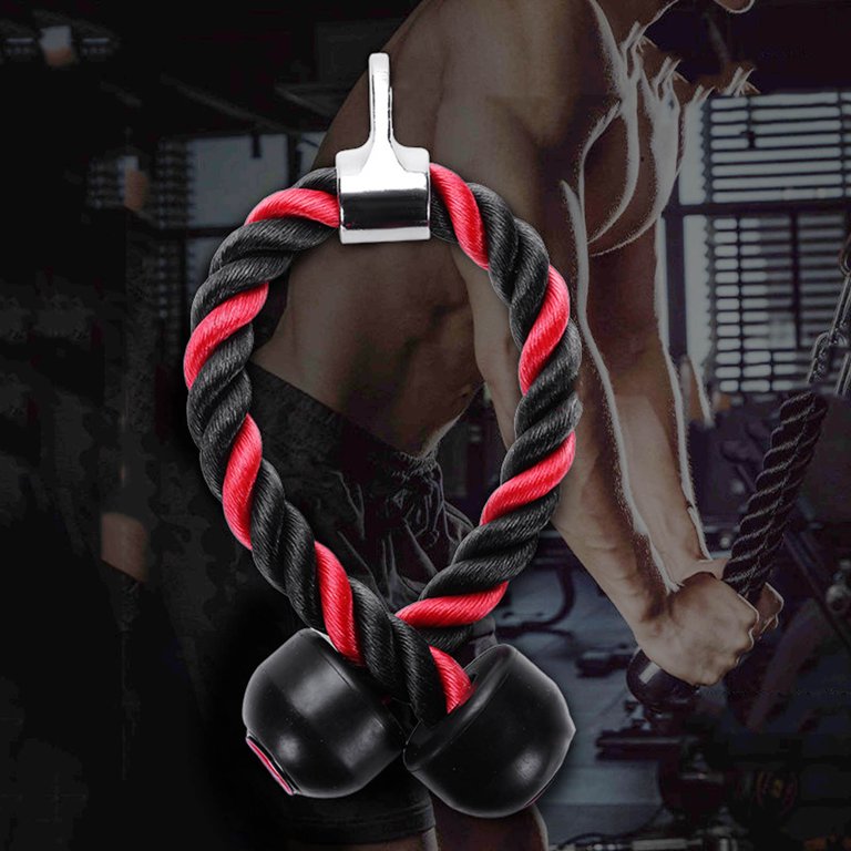 Tricep Rope Push Pull Down Cord for Bodybuilding Exercise Gym