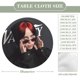thumbnail image 2 of Billie Eilish-theme Fitted Round Tablecloths Elastic Edged Table Covers Waterproof Table Cloth for Kitchen Holiday Party Tables Decor 150cm, 2 of 6