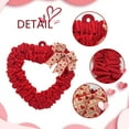 thumbnail image 6 of LEHOZIHEQ Valentine's Day Decorations, Valentines Day Heart Wreath Front Door Wreaths Decor, for Birthday Party Home Indoor Christmas Bedroom Wedding Decorations, 6 of 6